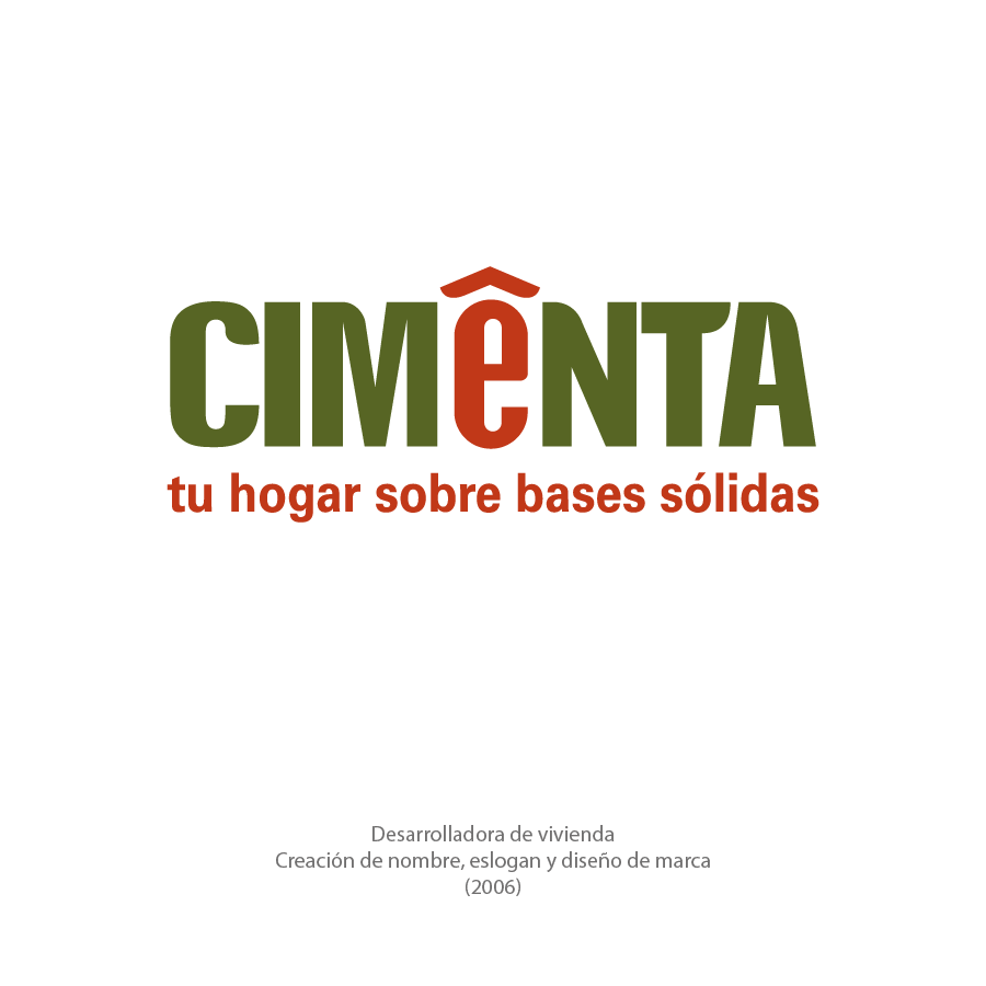 Logotipo de Cimenta
